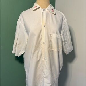 Vintage Men’s Workwear 1950’s Grocers Shirt Cascade Uniforms